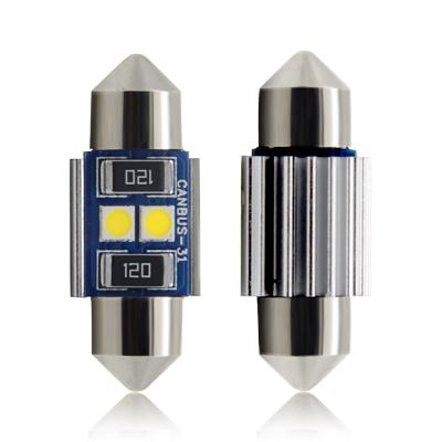 China Hot Selling License Plate Light Auto Lighting 2SMD C5W LED Canbus 12V Festoon LED Car Light 31MM 36MM 39MM 41MM Error Free 3030 LED Bulb Lights for sale