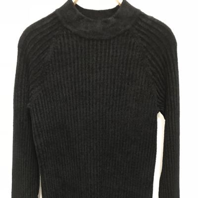 China Favorable Anti-wrinkle price basics slim fit low shirt knit black turtle neck pullover basic sweater for sale