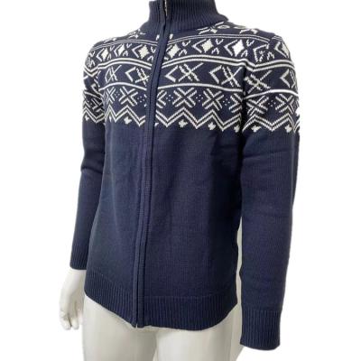 China Anti-wrinkle Christmas Custom Knitting Thick Woolen Sweaters For Men for sale