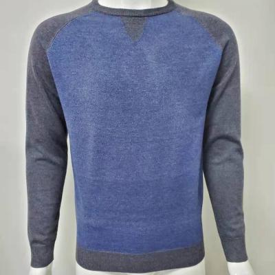 China Anti-wrinkle Mens Knitted Sweater Long Sleeve Style Popular Street Wear for sale