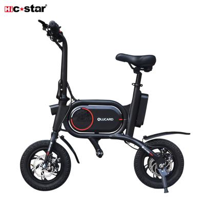 China Mini Cstar Wholesale Quad Mini Foldable Electric Bike Adult Folding Bikes 12 Inch Wheels for sale