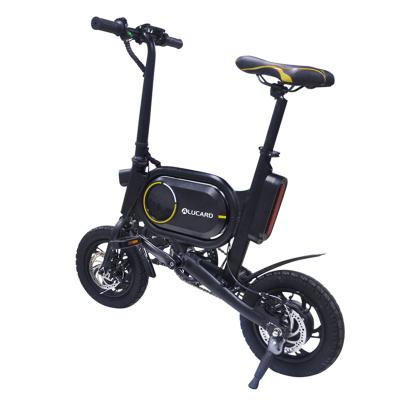 China New Mini Alucard Mini Alucard 12inch Electric Bike Portable Folding Electric Bikes with Pedals for sale