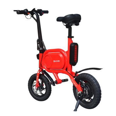 China Mini Cstar Folding Electric Bike 12inch 36V 250W Mini Fast Electric Bike Lithium Battery Electric Bike for sale