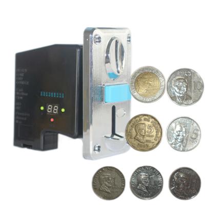 China Accept different country's coin. source manufacturers the philippines LFT-999 the update version of 616 cpu intelligent multi coin acceptor for sale