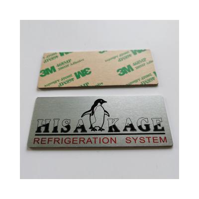 China High& Low Temperature Resistance Custom Etched Stainless Logo Equipment Sign Metal Nameplate Tags Engraved Nameplate Aluminum for sale