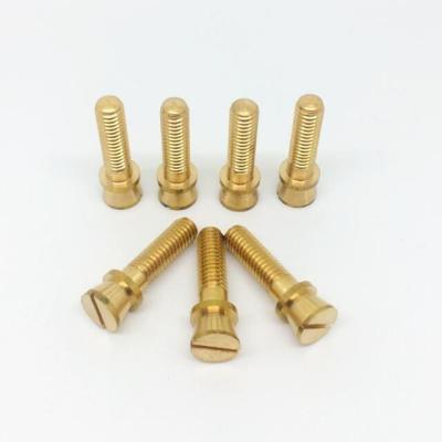 China Brass Screws Customized Design Part Fitting Brass Screws for sale