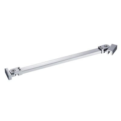 China Modern Custom Length SUS304 Bathroom Accessories Shower Room Glass Door Supporting 304 Stainless Steel Hardware Grab Bar for sale