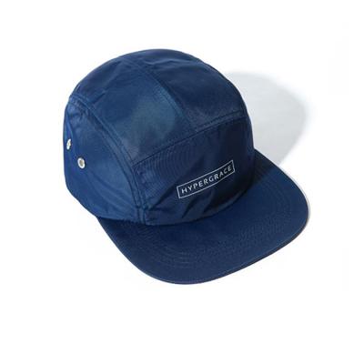 China High Quality Flat Nylon COMMON 5 Panel Hat Panel Caps for sale