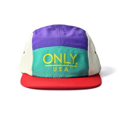 China JOINT JOINT Custom Nylon 5 Panel Sport Hat for sale