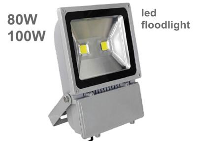 China Warm White Stadium / Exterior LED Flood Lights 80W Ra90 , LED Security Floodlight for sale