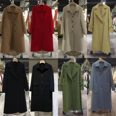 China 2022 QUICK DRY high quality high quality overcoat woolen coat winter wool coat ladies women's overcoat for sale