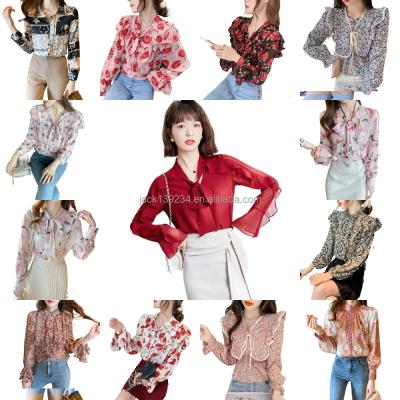 China 2022 Fashion Women's Casual Plaid Shirt Wholesale High Quality Breathable Irregular Edge Long Sleeve for sale