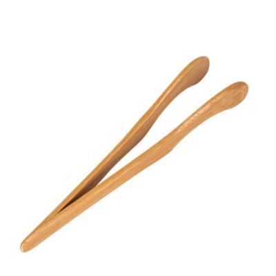 China High Quality Kitchenware Tweezers Food Coffee Tea Clip Stored Bamboo Mini Tongs for sale