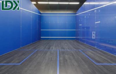 China Aesthetics Sports  Squash Court Full Glass Panoramic Sport Training Court for sale