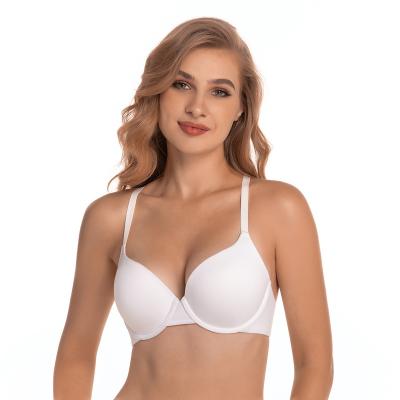 China Hot Selling Breathable Women Push Up Bra Underwire Plus Size Women Bra for sale