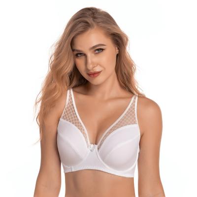 China High Quality Wholesale Custom Mesh Bra Plus Size Breathable Hot Sale Women's Bra for sale