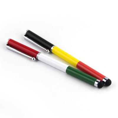 China Red laser+led light+ball pen+stylus stylus pen Mini Capacitive Stylus Touch Screen for mobile phone for sale