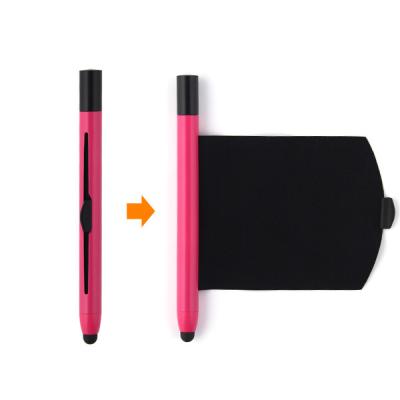 China Rubber ball pen+stylus Jiangxin tip lapicero touch pen for tablets for sale