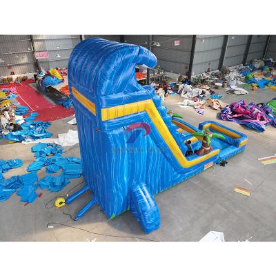 China Outdoor Entertainment Enclosed Inflatable Trampolines Dinosaur Playground Equipment For Kids for sale