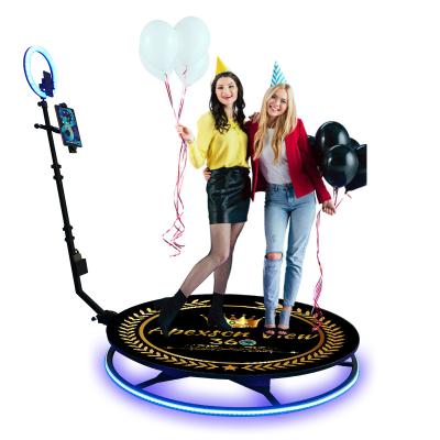 China 360 Degree Wireless Auto Rotating Photo Booth Selfie Wedding Business Photobooth APS360S for sale