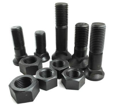 China Ningbo Fancheng Excavator  Material 40Cr  Plow Bolt & Nut  4F0138/02090-11275/154-70-11143 for sale