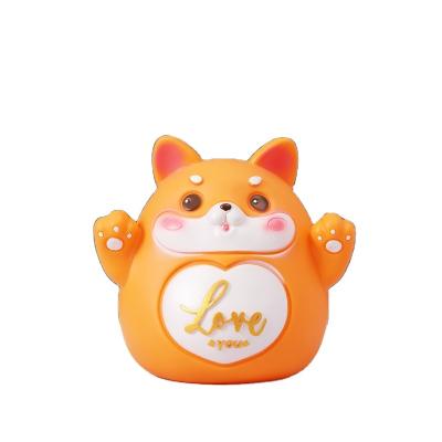 China Eco-friendly material Caiyin's new dog money pot can save desirable anti-drop savings knock children's home office desk ornaments for sale