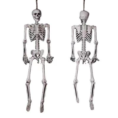 China Halloween Decoration Quality Guaranteed Realistic Plastic Props Scare Outdoor Skeleton Halloween Decoration for sale