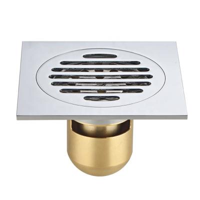 China Modern Multi-Functional Square Floor Drain Grate Shower Floor Strainer Strainer Square Floor Drain for sale