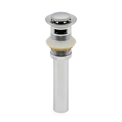 China Modern Toilet Fittings Brass Mating Sink Valve Pop Basin Drain Waste Sink Siphon for sale