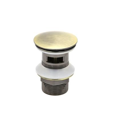 China Modern Factory Outlet Brass Bathroom Lower Pop Up Basin Waste Drain Stopper for sale