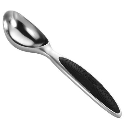 China High Quality Multifunctional Zinc Alloy Non-slip Design Viable Mini Portable Handle Ice Cream Scoop for sale