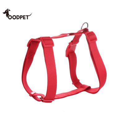 China Viable Style High Quality H Strap Nylon Dog Harness for sale