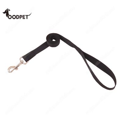 China Viable Black 2.5cm Nylon Dog Leash for sale