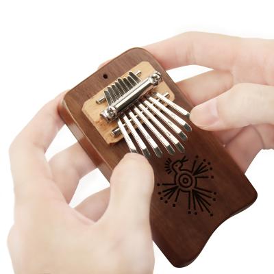 China Good GIF Kalimba 8 Thumb Finger Piano Musical Exquisite Marimba Pendant Key Accessory for sale