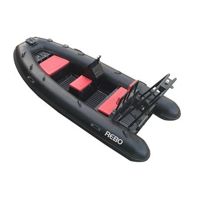 China 12ft Rhib360 RIB Boats Orca /Hypalon/PVC Small 12ft Rhib360 RIB Boats Semi-Rigid Aluminum Inflatable Rubber Dinghy for sale