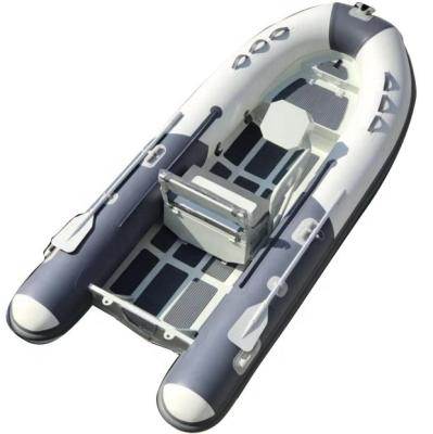 China Semi Rigid Aluminum RIB Boats Open Fishing Dinghy Ultralight/Durable 10ft 12ft Rhib360 Orca/Hypalon/PVC for sale