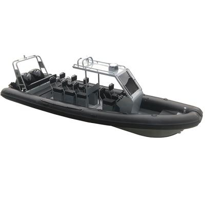 China Water Sports Patrol 28.7ft Inflatable Boat Double RIB 860 German Aluminum Rigid Hull Hypalon/PVC for sale