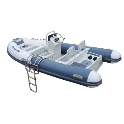 China Durable 12ft Hypalon/PVC Aluminum Hull Inflatable Boat For Sale Dinghy Oar RIB360 for sale