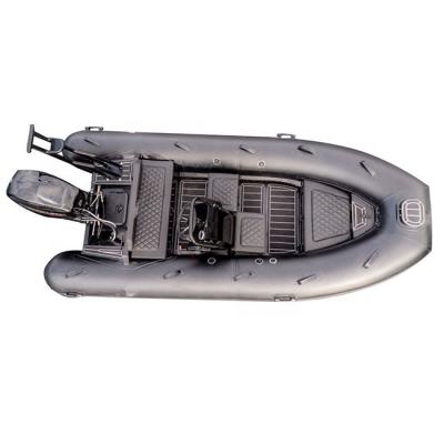 China HOT SALE13ft RHIB 390 V Water Sports Aluminum Hull Hypalon/PVC Deep Rigid Inflatable Boats for sale