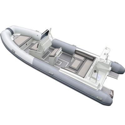 China French Watersports Orca Combo 21ft Color 21ft Double RIB 640 VAluminum Combo Deep Hull PVC/Hypalon/Orca Inflatable Boats for sale