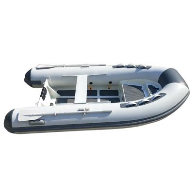 China Ultralight Rigid Aluminum Inflatable Rowing Boats / Orca Hypalon Hull Rhib300 Durable 10ft / PVC for sale