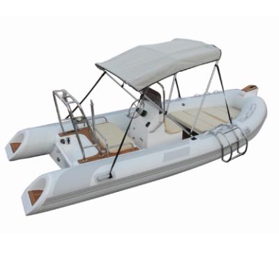 China CE 16ft Fiberglass Rib480 Hull Ultralight/Durable Orca Hypalon/PVC Rigid Inflatable Fishing Boat For Sale for sale