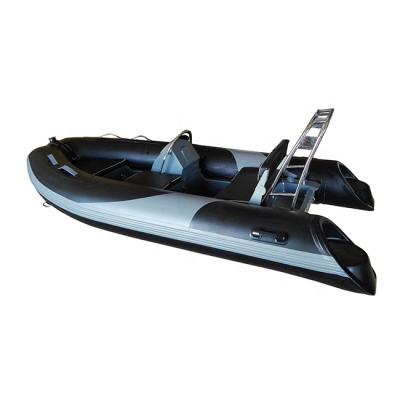 China Luxury Lake Orca RIB360 Hypalon Fiberglass Double Hull Deep V Rigid Rowing Inflatable Boat 12ft For Funny for sale