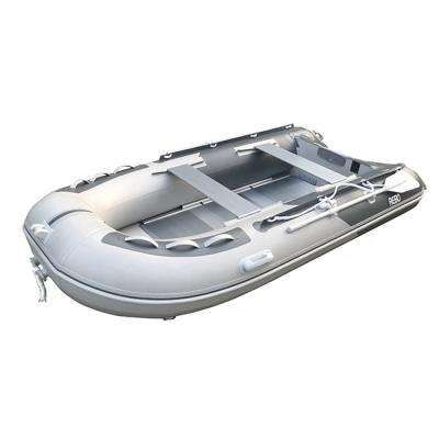 China Zodiac Classic 12ft 370cm Aluminum/Plywood/Air Floor Mat Foldable Inflatable Boat Rowing Hypalon/PVC Orca for sale