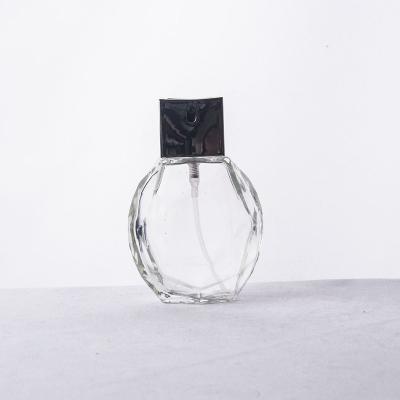 China 50ml Personal Care Luxury Perfume Bottle Customized Printing Empty Glass Perfume Bottle for sale