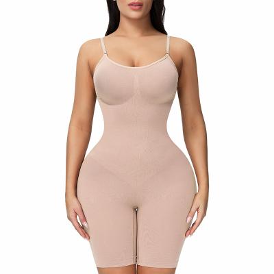 China Antibacterial Tummy Control High Waist Body Shaper Jumpsuit Full Size Shaper Plus Size 6Xl Slimming Women Seamless Shapewear for sale