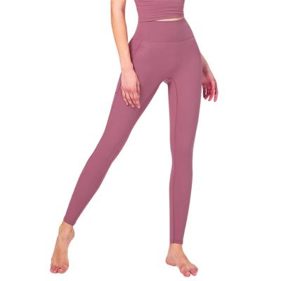 China New Pattern Customized Yoga Female Highwaist Breathable Hip Up Running Tight Body Sports Fitness Elastic Pants for sale