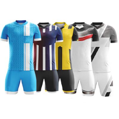 China Wholesale Customized Sports Wear Football Kit Full Name And Number Tracksuit Set Sublimation Soccer Jersey Kit for sale