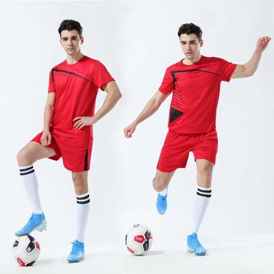 China Wholesale New Men Soccer Jerseys Sets Breathedth Breathedth Kits Quality Quality Soccer Sportswear Team Uniform for sale