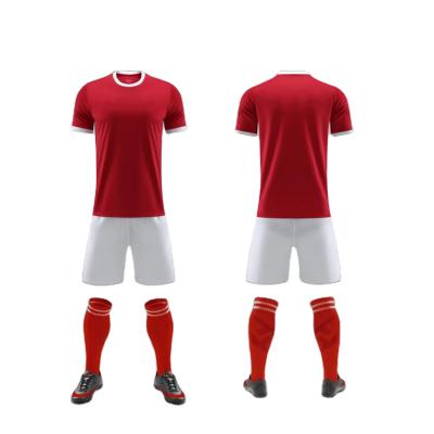 China Sets OEM Service Customized Cheap Soccer Jersey Sets Breathable Football Team Shirt Soccer Wear Uniform for sale